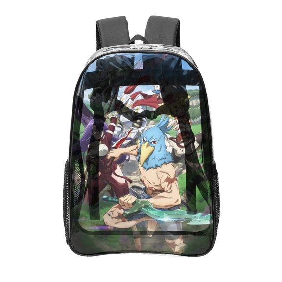 Shangri-La Frontier Transparent Backpack - Guard Dog Security, Durable and Lightweight, Waterproof Design, Comfortable Straps