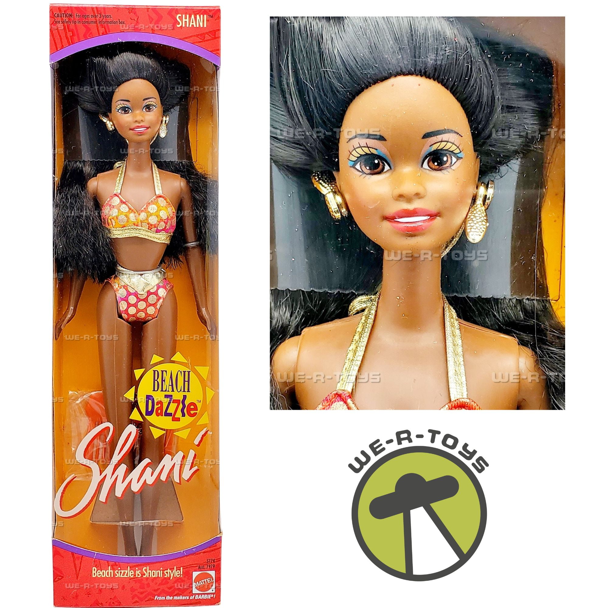 Shani Beach Dazzle Barbie Doll 1991 Mattel 5774 - Walmart.com