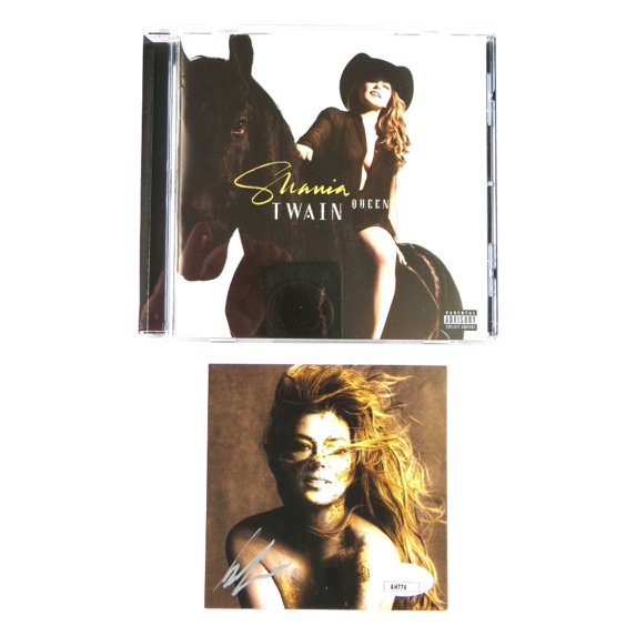 Shania Twain Signed Autographed CD Insert Queen of Me w/CD JSA COA