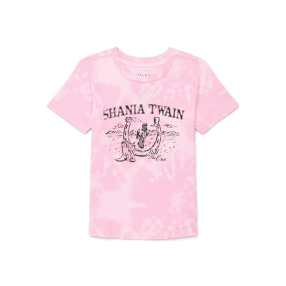 Shania Twain Toddler Girls Music Tour Graphic Tee, Sizes 12M-5T