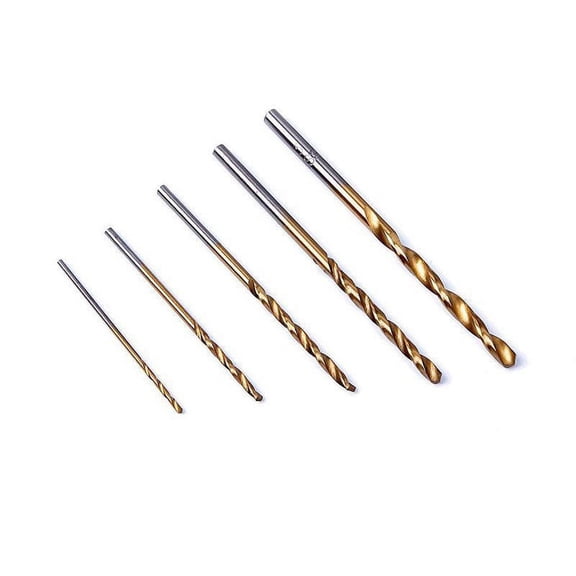 Shank Drill Bits Muti-Function Titanium Hex Coated High Set Tool 1/1.5/2/2.5/3Mm Diy Hss Speed Steel Drill Bit Smile Home