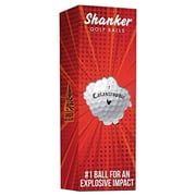 Shanker Golf Exploding Balls - Prank Balls That Explode on Impact - Funny Joke for Golfers Sleeve of 3, Novelty