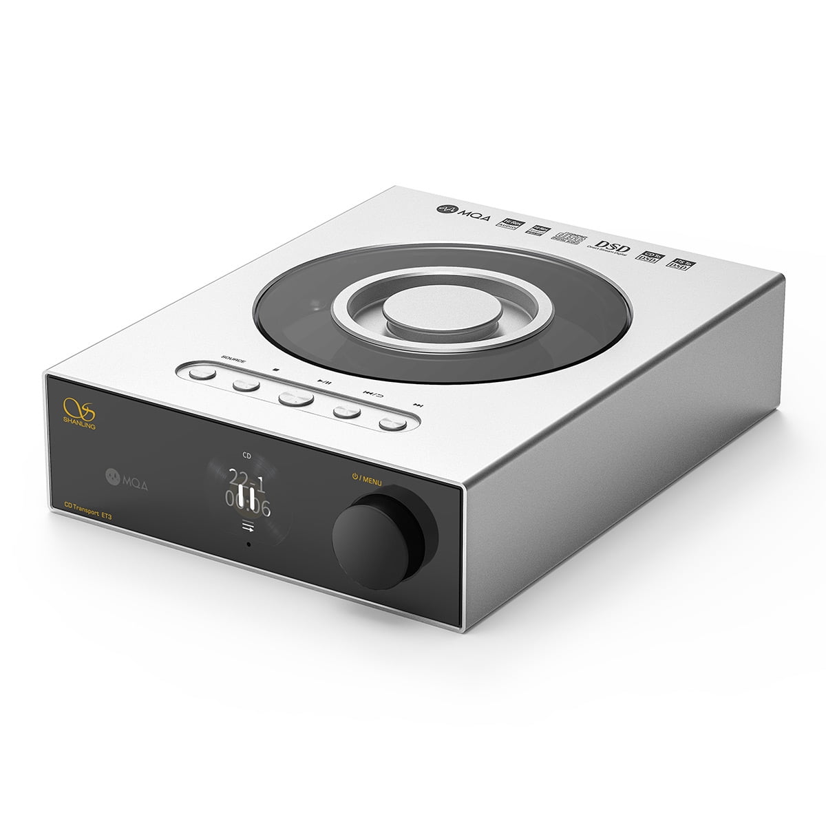 Shanling ET3 Dedicated Digital CD Player & Transport (Silver)
