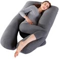 thumbnail image 1 of Shanna Pregnancy Pillow with Cooling Cover - Oversized U Shaped Body Pillow for Pregnant Women, 1 of 7