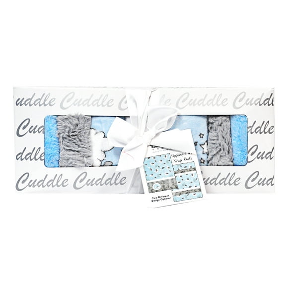 Shannon Fabrics Lullaby Cuddle Lucky Star Blue Kit
