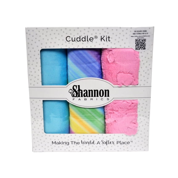 Shannon Fabrics Rainbow Beginner Box Cuddle Kit