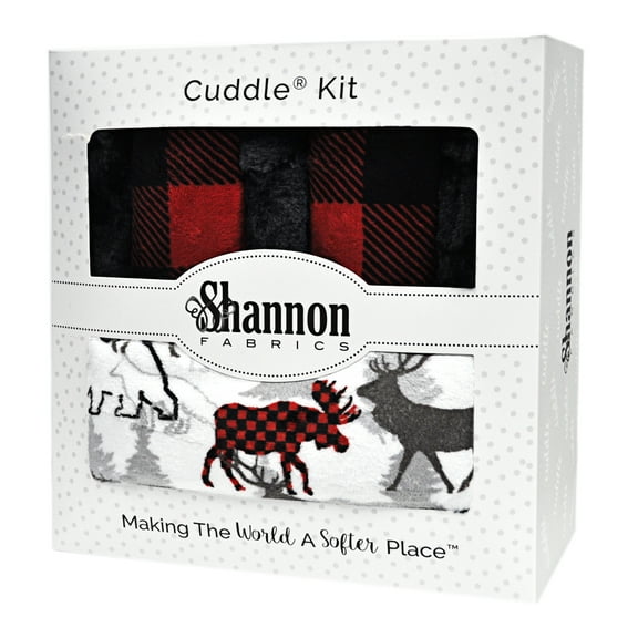 Shannon Fabrics Sensational Strips A'Moose'd Cuddle Kit