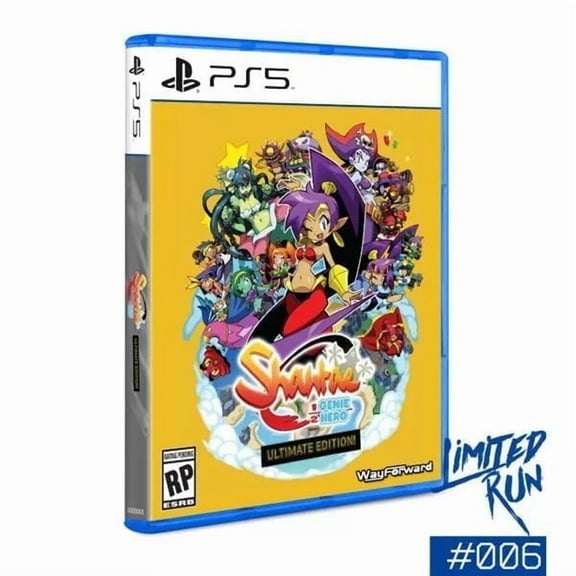 Shantae: Half-Genie Hero  Ultimate Edition on PS5 (Limited Run, Brand New)
