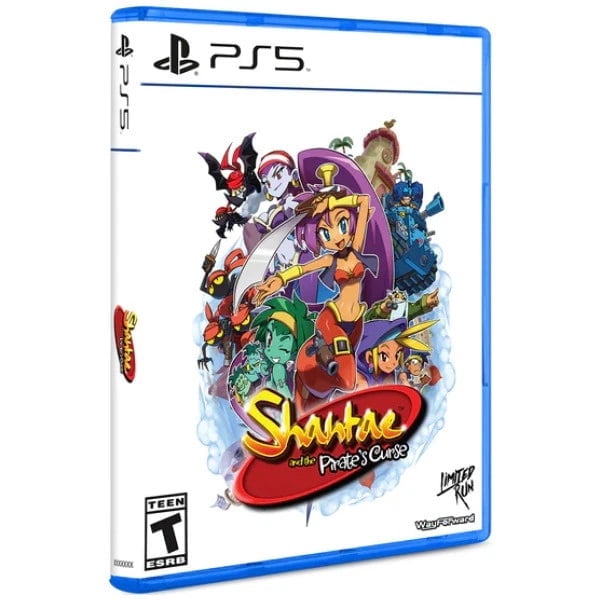 Pogs Officiels Shantae And The Pirates Curse – Limited Run Games – Avec Slammer