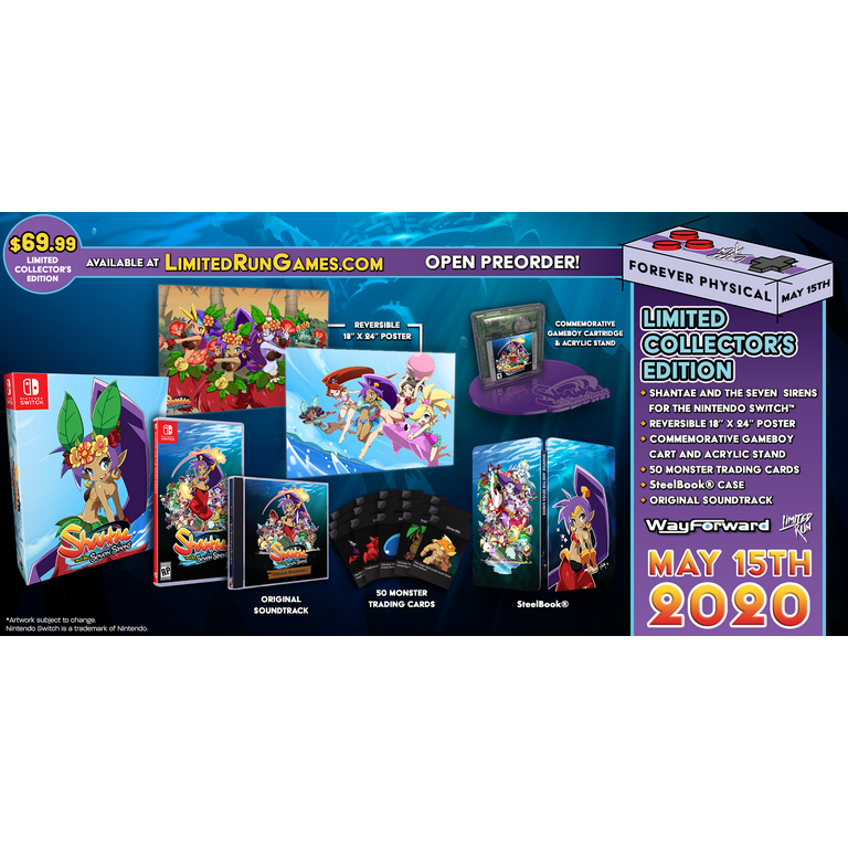 Shantae and the Seven Sirens Collector's Edition (Console