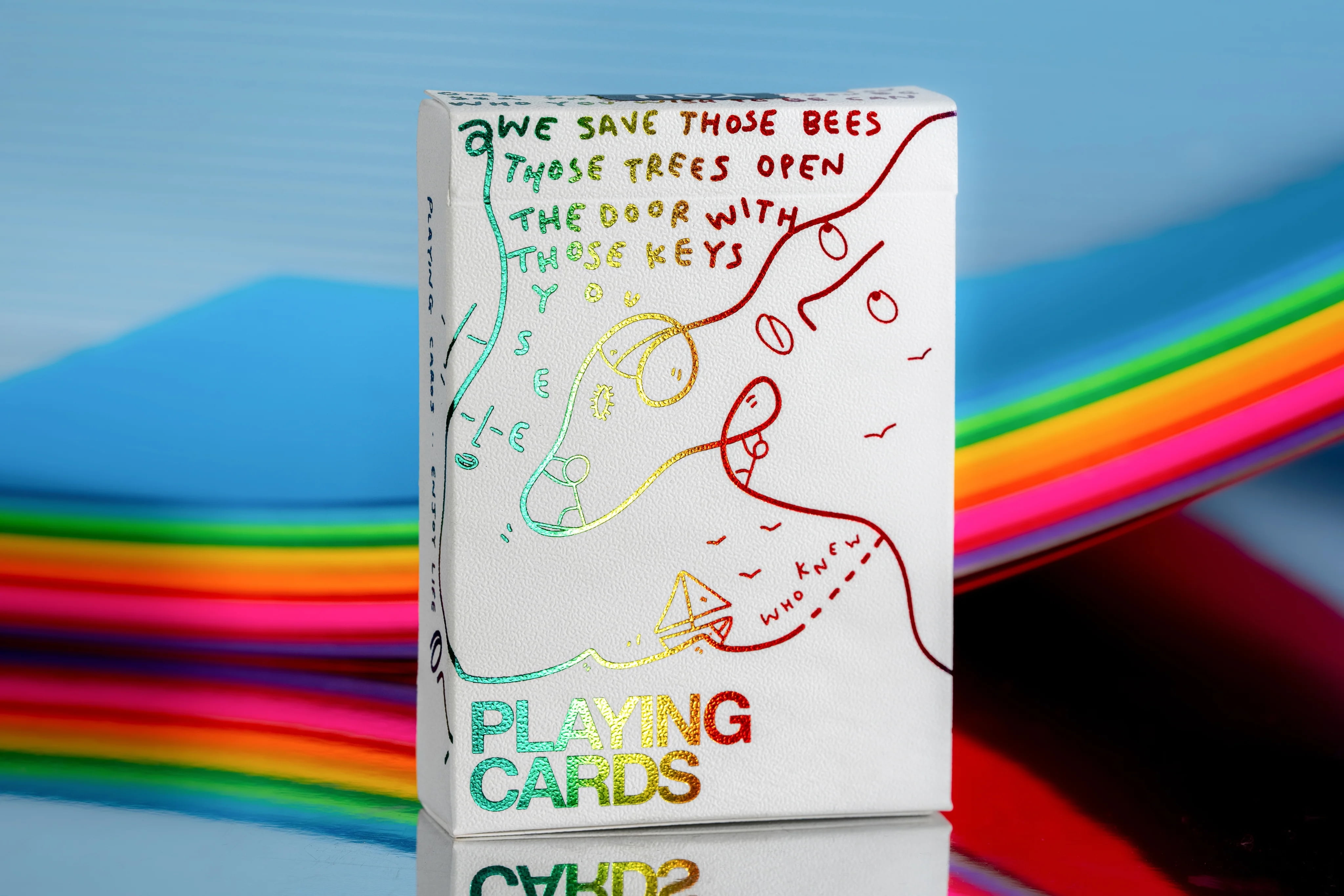 Shantell Martin Whitney Luxury Playing Cards - PRIDE EDITION