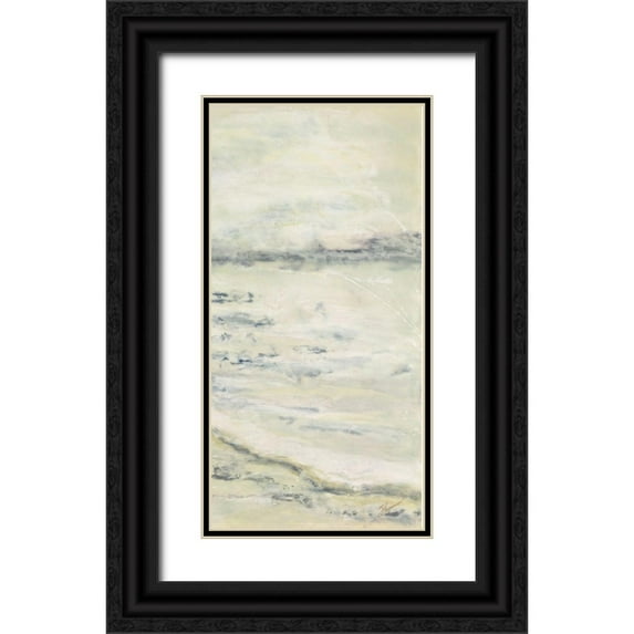 Shanti, Shima 18x32 Black Ornate Wood Framed with Double Matting Museum Art Print Titled - Milk and Honey II