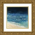 thumbnail image 1 of Shanti, Shima 20x20 Gold Ornate Wood Framed with Double Matting Museum Art Print Titled - On the Breeze, 1 of 4