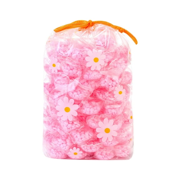 ShaoXinWan 50pcs Washer Beads for Laundry, Scent Booster, Scent Beads Laundry, for Washing Machine Fresh Clean Good Smelling Cloth(Pink)