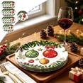 thumbnail image 1 of ShaoXinWan Christmas Decorations Indoor Outdoor, Brightly Printed Disposable Yearly Tableware Collection, Party Dinnerware Set for Yearly Dinner Gathering, 1 of 6