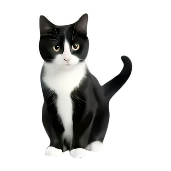 ShaoXinWan Cute Cats 2D Flat Car Outlet Clip Car Diffuser, Car Air Freshener Diffuser, Fun Cat-Shaped Car Vent Clip, Aromatherapy Diffuser for Car and Home Use(B)