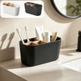 thumbnail image 1 of ShaoXinWan Detachable Divided Plastic Vanity Storage Caddy, Multi Compartment Bathroom Toiletry Organizer, Countertop Storage Holder for Toothbrushes, Cosmetic Supplies and Desktop Small Sundries, 1 of 6