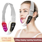 ShaoXinWan Face-Lifting Device Intelligent V-Face Double Chin Masseter Lifting   Beauty Device for Facial Contouring, Chin and Jawline Lifting, Anti-Aging Treatment for Youthful Skinmulticolor