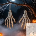 thumbnail image 1 of ShaoXinWan Halloween Realistic Skeleton Hand Ornament Set,Plastic Undead Ghost Hands Decoration，Spooky Skeleton Hands for Halloween Parties,Wreaths,and Spooky-Themed Decor, 1 of 6