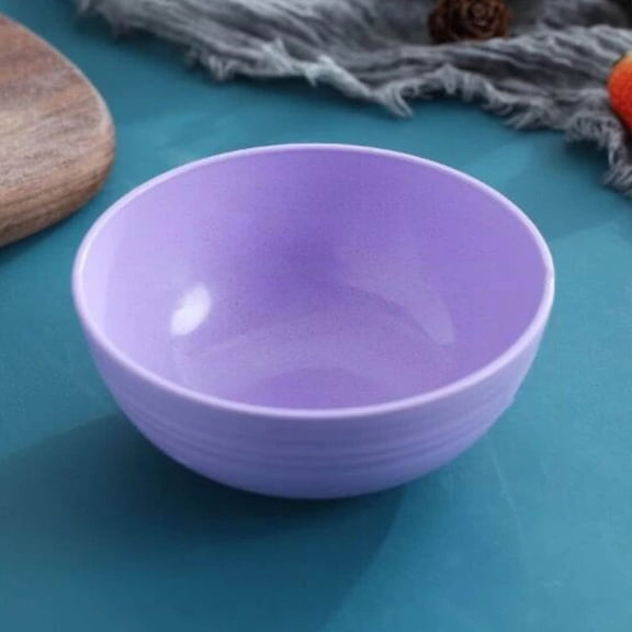 ShaoXinWan Plastic Soup Cereal Bowl, Modern Fall-Proof Tableware Container, Lightweight Kitchen Dish for Home Dining Office Snack Use