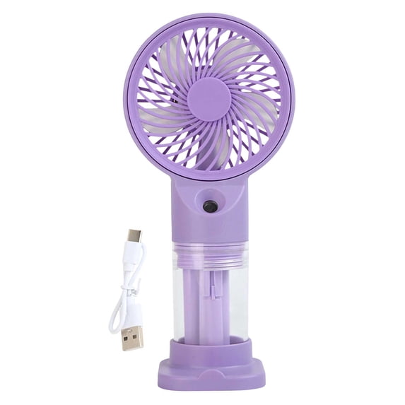 ShaoXinWan Portable Misting Handheld Fan,Mini Rechargeable Spray Cooling Fan,Water Mist Desk Fan for Summer Outdoor Travel Office Personal Use,Camping Commute