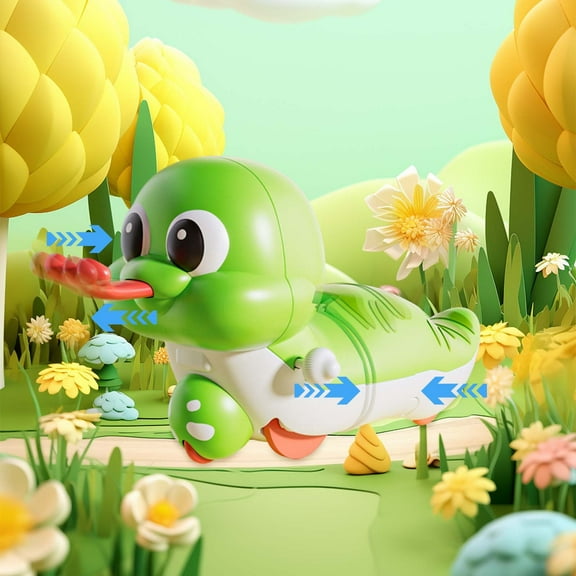 ShaoXinWan Snake Year Toy Chain-Up Happy Stretch Snake Clockwork Toy - A Fun and Interactive Toy for Children, Perfect as a New Year Gift, Provides Entertainment and Hours of Fun Play(Green)