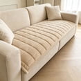 thumbnail image 1 of ShaoXinWan Thick Corduroy Plush Sofa Protector Cover, Elastic Non-Slip Furniture Slipcover, Warm Fabric Couch Mat for Leather Sofa Layout, Living Room Decoration & Daily Furniture Protection, 1 of 6