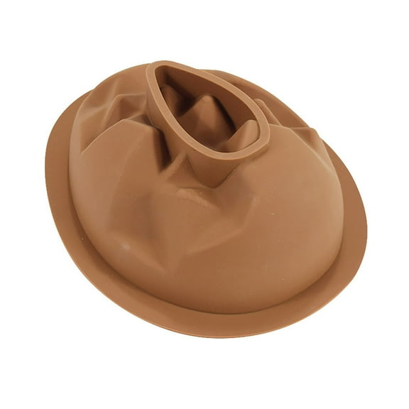 ShaoXinWan Three-Dimensional Easter DIY Chocolate Cake Baking Tool for Creative Easter Treats, Fun Holiday Baking Kit for Decorating Cakes, Chocolate Desserts, and Easter Party Desserts(Brown)