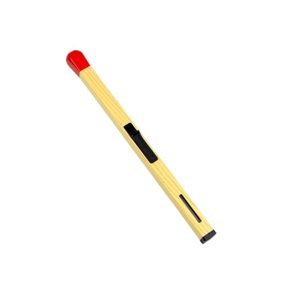 ShaoXinWan Wooden Handle Match Lighter, Flexible Neck Windproof Long Matchstick Fire Starter, Safety Candle Fireplace Ignition Tool for Outdoor Camping Holiday Decorative Accent
