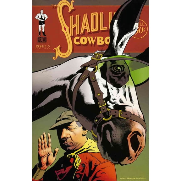 Shaolin Cowboy #6B VF ; Burlyman Comic Book