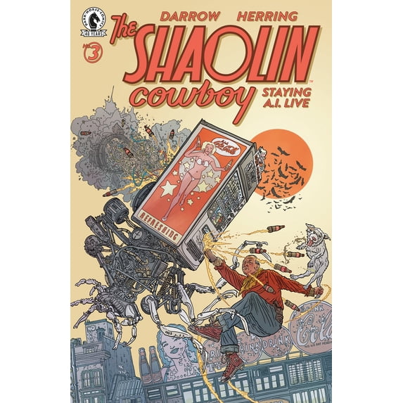 Shaolin Cowboy: Staying A.I.Live #3 Cover A - Dark Horse Comics - September 23 2026