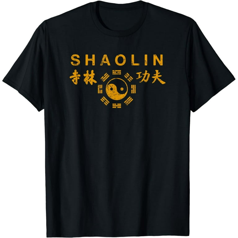 Shaolin Kung Fu Chinese Martial Arts T Shirt Shaolin Kung Fu Chinese Martial Arts T Shirt