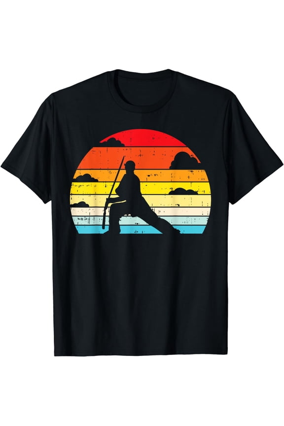 Shaolin Kung Fu Forward Pose Retro Chinese Martial Arts Gift T-Shirt