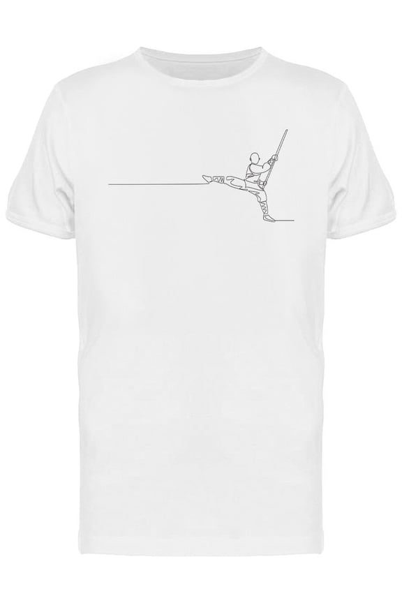 Shaolin Monk Exercise Kung Fu T-Shirt Men -Image by Shutterstock, Male Small