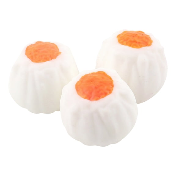 Shaomai Snack squishy fidget toys, 3Pcs Squeeze Fidget Toys, Sensory Toy for Stress Relief, Easter Birthday Gift, Hand Squeeze Gadgets for Kids Adults Classroom Use Multicolor