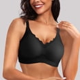 thumbnail image 1 of Shaoxi Bras for Women Supportive Wireless Push Up Bra Full Coverage No Underwire Seamless Plus Size for Older Women, 1 of 5