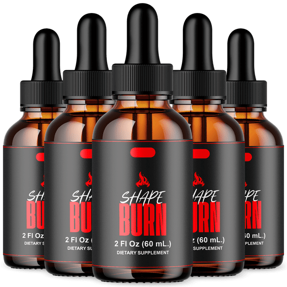 Shape Burn Drops Advanced Fitness Support All Natural Supplement 150 Servings