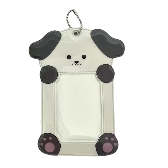 Shape Card Sleeve 3Inch Photocard Protector Water Resistant PVC Card Covers Photo Card Sleeves Keychain Bag Charm