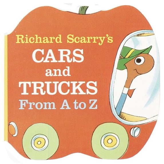 Shape Chunky Book: Cars and Trucks from A to Z, (Board book)
