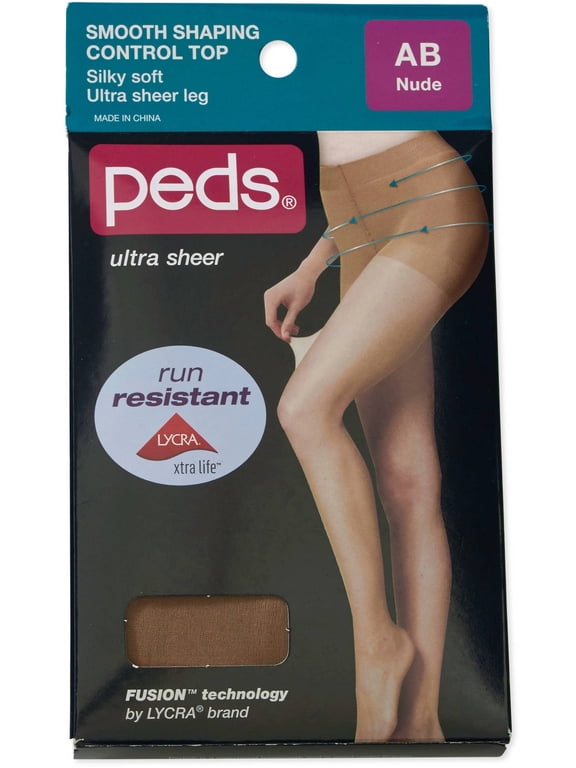 Shape Control Top Shadow Toe Pantyhose, 1 Pack