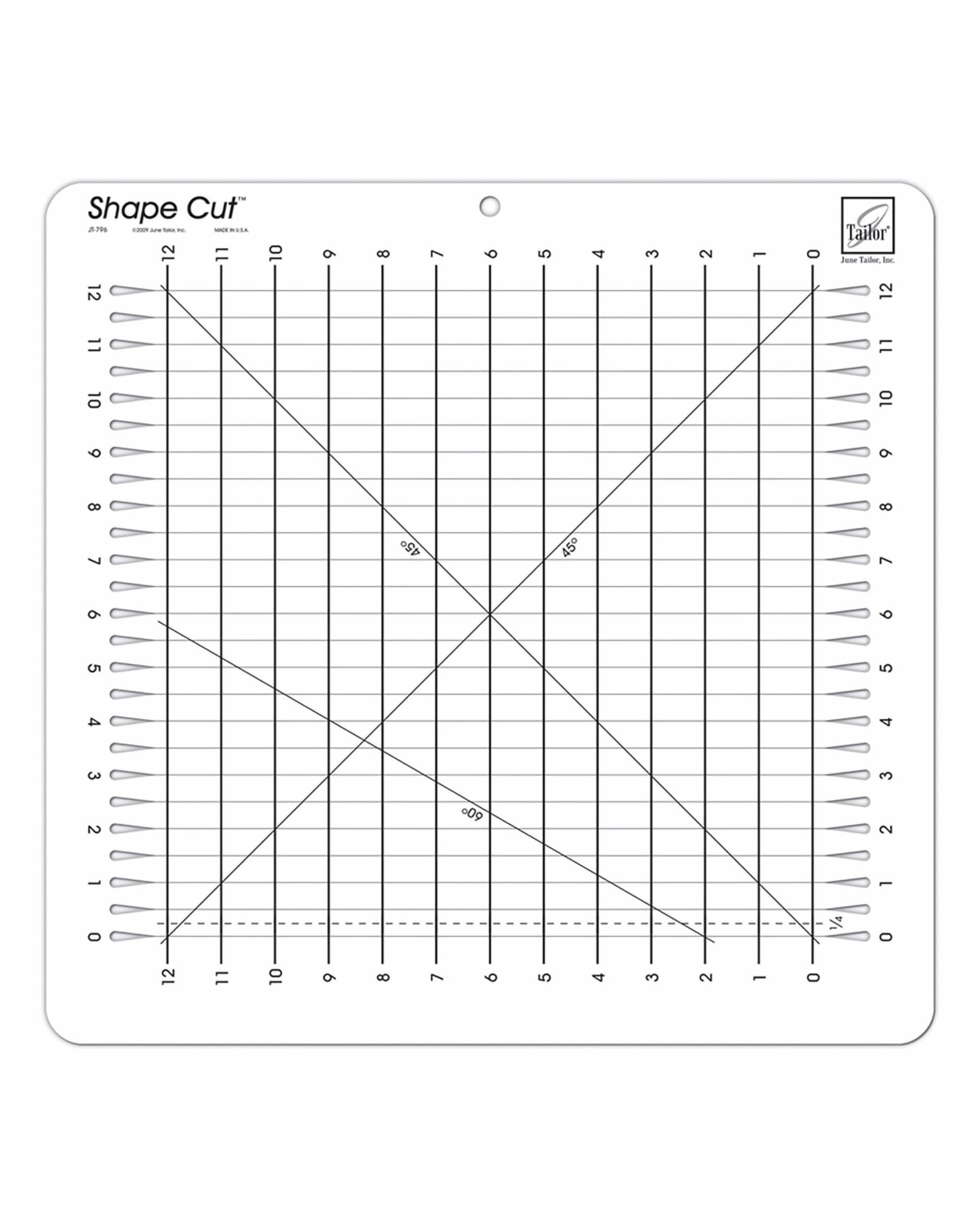 JUNE TAILOR Shape Cut Ruler
