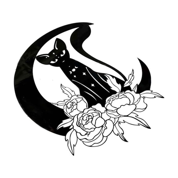 Shape Iron Party Ornament , Visual Effect Lightweight Decor for Wall