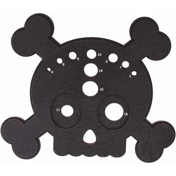 Shape Safety Eye Tool for DIY Amigurumi 0.15~0.7Inch Diameter Wood Safety Eyes Insertion Tool Safety Eyes Washers for DIY Crochet Stuffed Animal Eyes