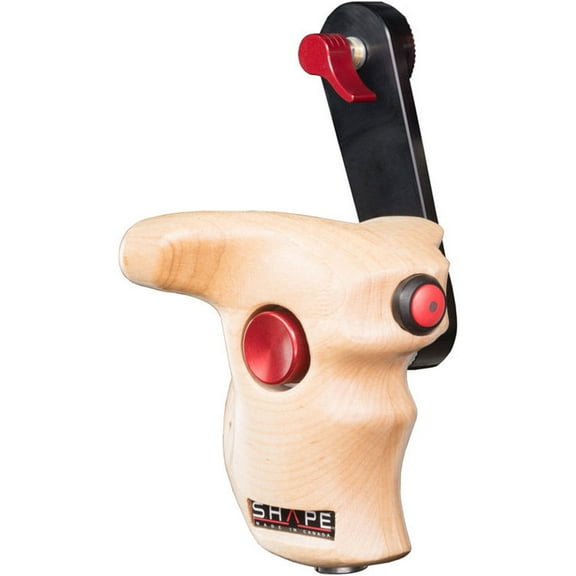 Shape Stop & Start Handle Grip with Wood ARRI Rosette for RED Camera