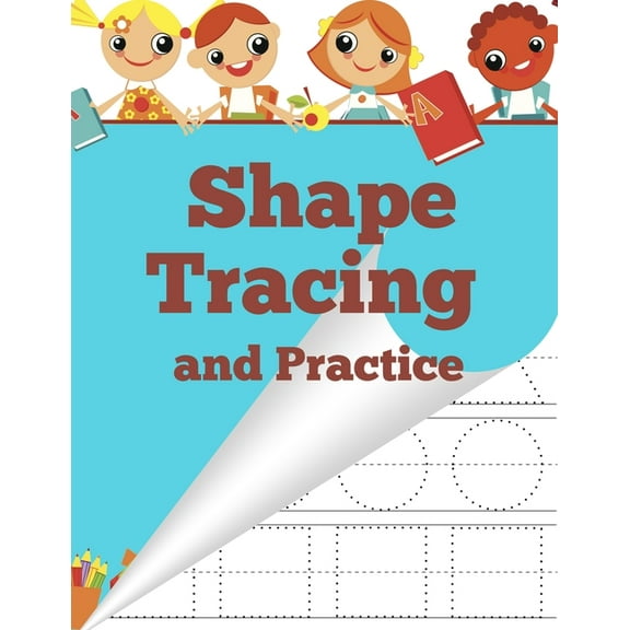 Shape Tracing and Practice, (Paperback)