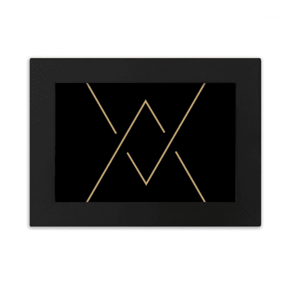 Shape Triangle Symbol Totem Pattern Desktop Photo Frame Ornaments Picture Art Painting