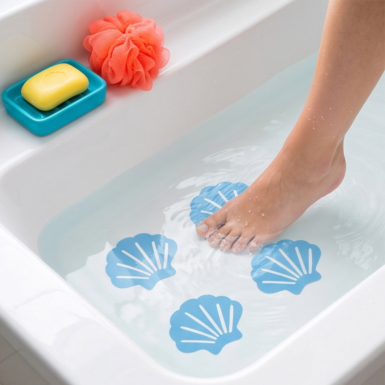 Surface Protection Sticker Shaped Bathtub Safety Sticker with Advanced Plastic Scraper, Waterproof ...