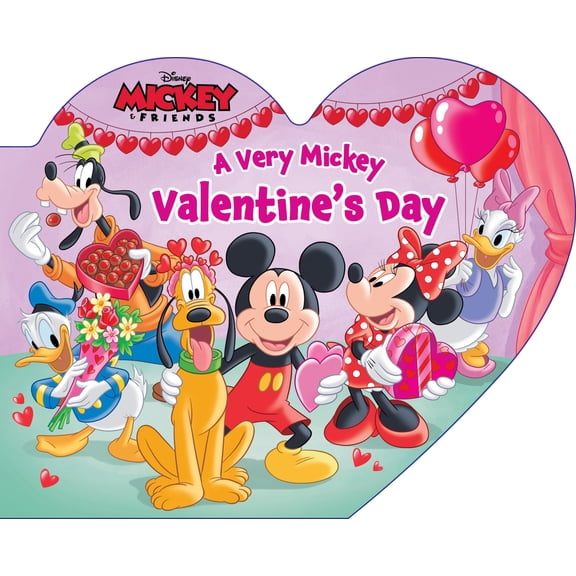 Disney Mickey and Friends: a Very Mickey Valentine's Day (Board Book)
