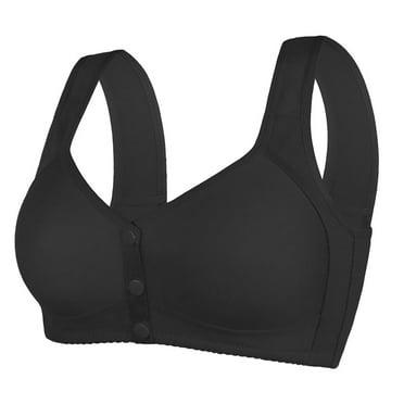 Shaped Cup Front Bra Without Wires Vest Style Plus Size Everyday Comfort Bralette
