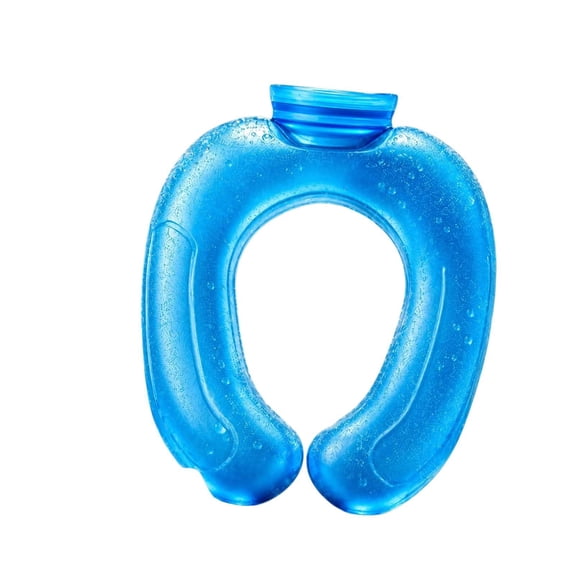 Shaped Ice Neck Wrap Reusable Cold Gel Neck Ice Pack For Fever Headache Summer Cooling Relief Wearable Cold Compress
